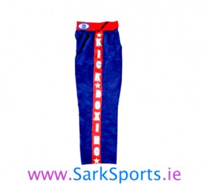 Boxing trousers blue