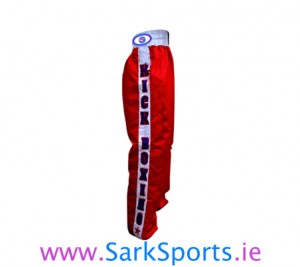 Boxing trousers red