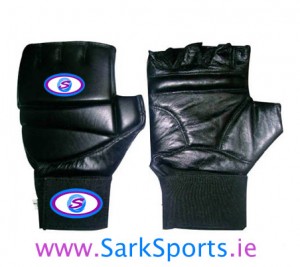 mma gloves black